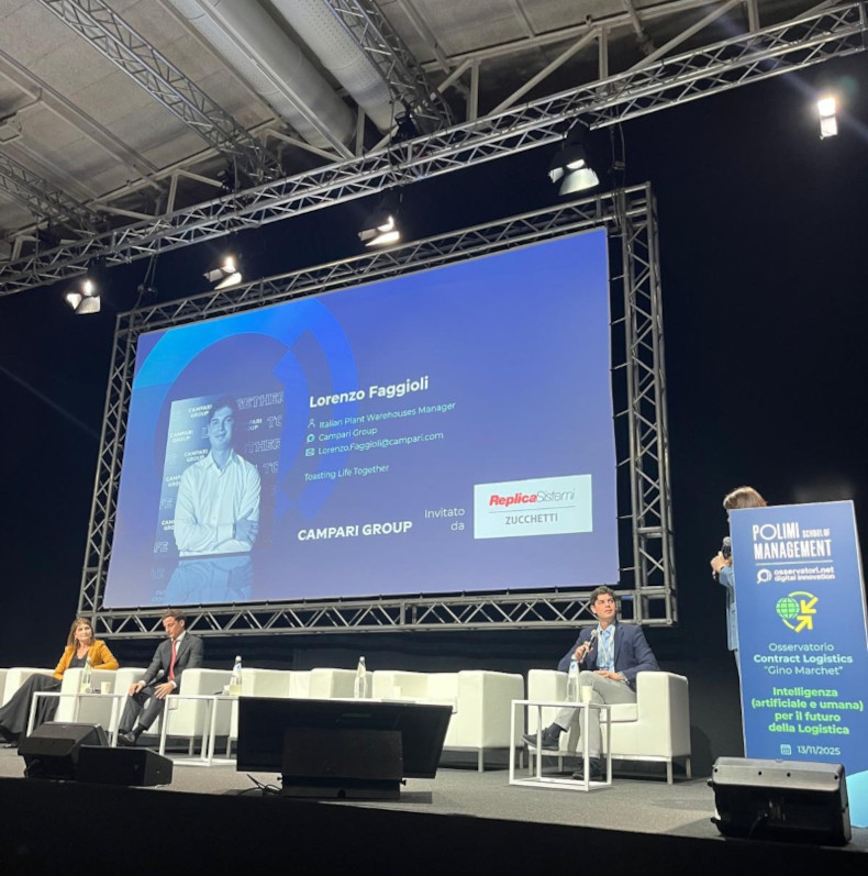lorenzo faggioli campari invitato da replica sistemi per contract logistics